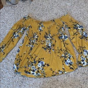 Off the shoulder top